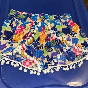 Candy Rose pom pom shorts junior teen pull on shorts small